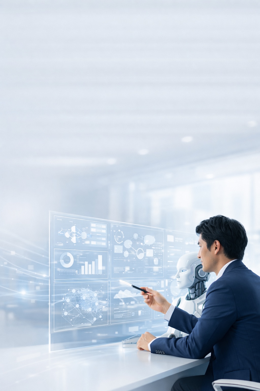 AIと人が協働する、 次世代の業務設計へ。